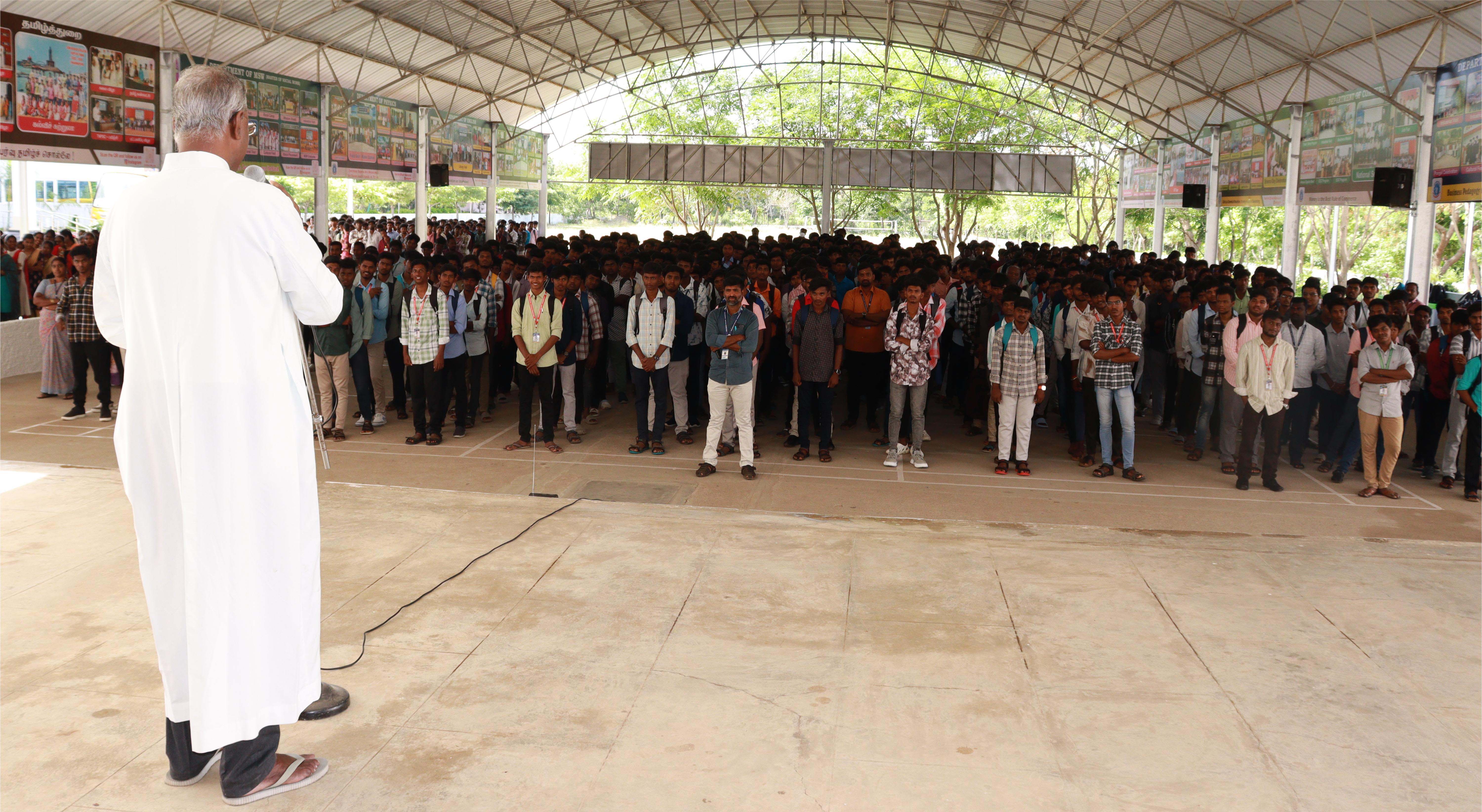 Vice Provincial Visit - Fr. John Alex, SDB