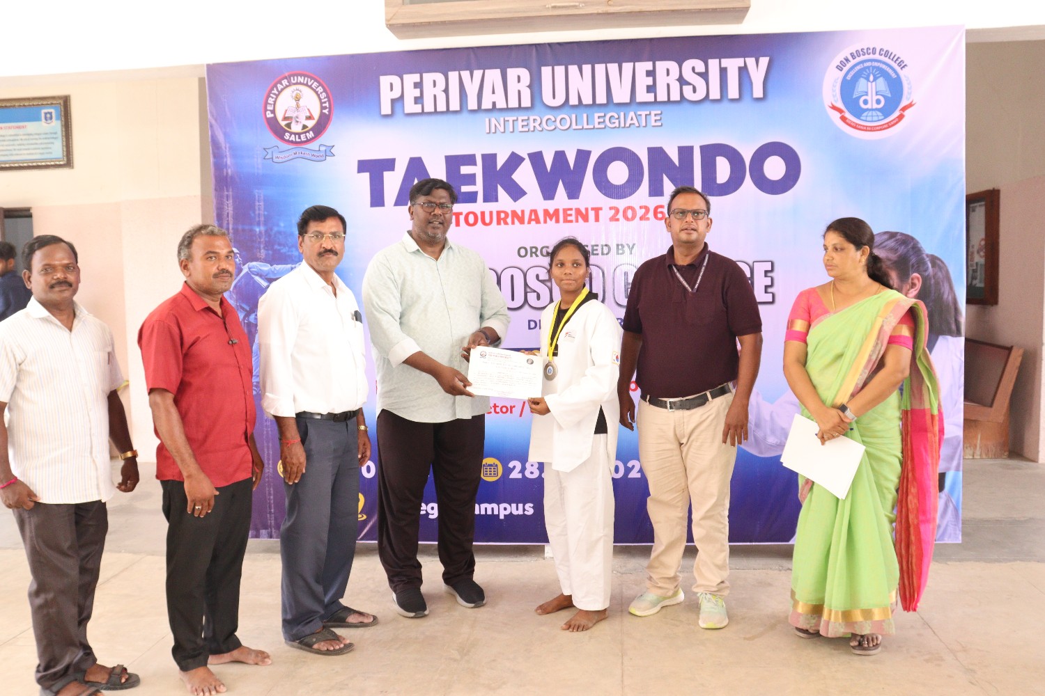 Periyar University Inter Collegiate TEAKWONDO Tournament 2026-2027