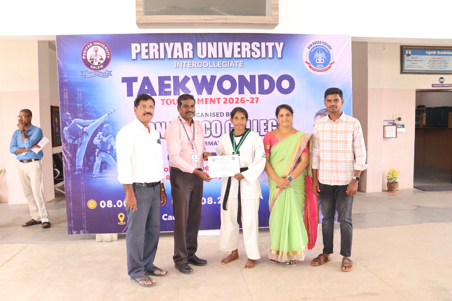 Periyar University Inter Collegiate TEAKWONDO Tournament 2026-2027